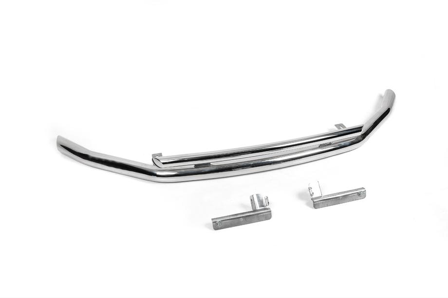 Nissan Qashqai 2007–2010 Priekšējais dubultais aizsargstienis ST014 (nerūsējošais tērauds) 51/42 mm Foto 5