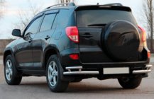 Toyota Rav 4 2006–2013 Aizmugurējie stūru elementi AK003-double (2 gab., nerūsējošais tērauds) foto 3