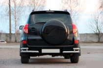 Toyota Rav 4 2006–2013 Aizmugurējie stūru elementi AK003-double (2 gab., nerūsējošais tērauds) foto 2
