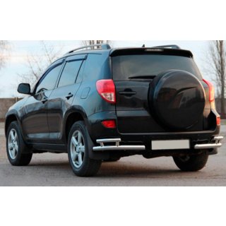 Aizmugurējie stūru elementi AK003-double (2 gab., nerūsējošais tērauds) Toyota Rav 4 2006–2013 foto 3