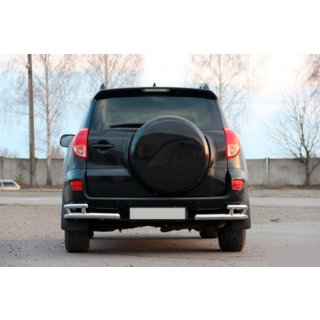 Aizmugurējie stūru elementi AK003-double (2 gab., nerūsējošais tērauds) Toyota Rav 4 2006–2013 foto 2