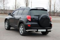 Toyota Rav 4 2006–2013 Aizmugurējie stūra elementi AK003 (2 gab., nerūsējošais tērauds) foto 5