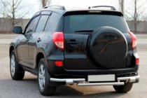 Toyota Rav 4 2006–2013 Aizmugurējais aizsargloks AK005-2 (2 gab., nerūsējošais tērauds) foto 1