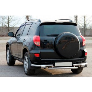 Aizmugurējais aizsargloks AK005-2 (2 gab., nerūsējošais tērauds) Toyota Rav 4 2006–2013 foto 1