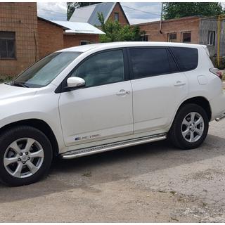 Sānu pakāpieni Premium (2 gab., nerūsējošais tērauds) Toyota Rav 4 2006–2013 foto 1