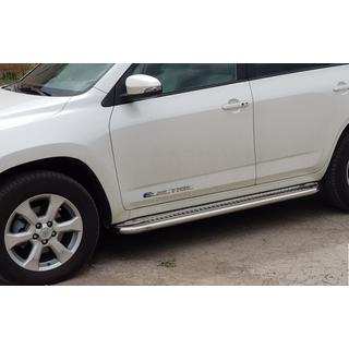 Sānu pakāpieni Premium (2 gab., nerūsējošais tērauds) Toyota Rav 4 2006–2013 foto 3