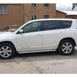 Sānu pakāpieni Premium (2 gab., nerūsējošais tērauds) Toyota Rav 4 2006–2013 foto 4