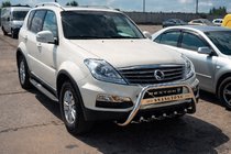 SsangYong Rexton I 2001–2017 Priekšējais aizsargstienis (bull bar) WT004 (nerūsējošais tērauds) foto 3