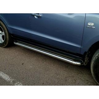 Sānu sliekšņi Premium (2 gab., nerūs.) Hyundai Santa Fe 2 2006–2012 foto 1