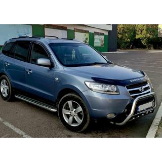 Sānu sliekšņi Premium (2 gab., nerūs.) Hyundai Santa Fe 2 2006–2012 foto 4