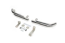 Hyundai Santa Fe 2 2006–2012 Aizmugurējie dubultie stūra aizsargi AK003-Double (nerūsējošais tērauds) foto 3