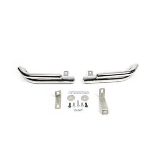 Aizmugurējie dubultie stūra aizsargi AK003-Double (nerūsējošais tērauds) Hyundai Santa Fe 2 2006–2012 foto 2