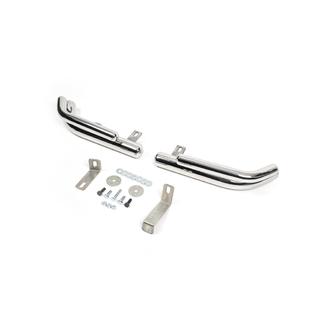 Aizmugurējie dubultie stūra aizsargi AK003-Double (nerūsējošais tērauds) Hyundai Santa Fe 2 2006–2012 foto 3