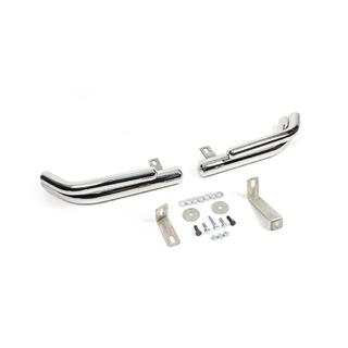 Aizmugurējie dubultie stūra aizsargi AK003-Double (nerūsējošais tērauds) Hyundai Santa Fe 2 2006–2012 foto 1