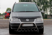 Volkswagen Sharan 1995–2010 Priekšējais aizsargstienis (bull bar) WT004 (nerūsējošais tērauds) 60 mm foto 3