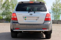 Kia Sorento I BL 2002–2009 Aizmugurējais aizsargloks AK002 (nerūsējošais tērauds) foto 1