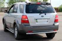 Kia Sorento I BL 2002–2009 Aizmugurējais aizsargloks AK002 (nerūsējošais tērauds) foto 3