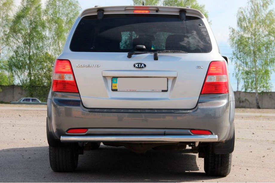 Kia Sorento I BL 2002–2009 Aizmugurējais aizsargloks AK002 (nerūsējošais tērauds) Image
