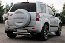 Suzuki Grand Vitara 2005–2017 Aizmugurējais aizsargloks AK002 (nerūsējošais tērauds) foto 4