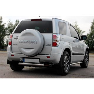 Aizmugurējais aizsargloks AK002 (nerūsējošais tērauds) Suzuki Grand Vitara 2005–2017 foto 4