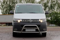 Volkswagen T5 2010–2015 Bullbar WT007ST (nerūsējošais tērauds) foto 1