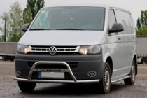 Volkswagen T5 2010–2015 Bullbar WT007ST (nerūsējošais tērauds) foto 2