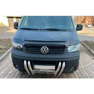 Kengurins ST006-04 "Nāsis" (nerūsējošais tērauds) Volkswagen T5 Transporter 2003–2010 foto 2