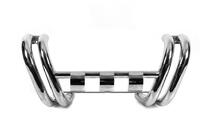 Volkswagen T5 Transporter 2003–2010 Priekšējais aizsargstienis (bullbar) ST006-15 "Nizdri" (nerūsējošais tērauds) foto 2