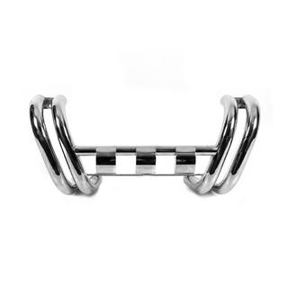 Priekšējais aizsargstienis (bullbar) ST006-15 "Nizdri" (nerūsējošais tērauds) Volkswagen T5 Transporter 2003–2010 foto 2