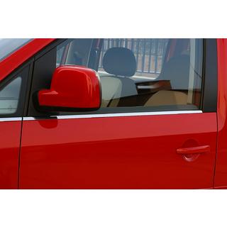 Logu apakšējā apmale (nerūsējošais tērauds) Volkswagen Caddy 2010–2015 foto 2