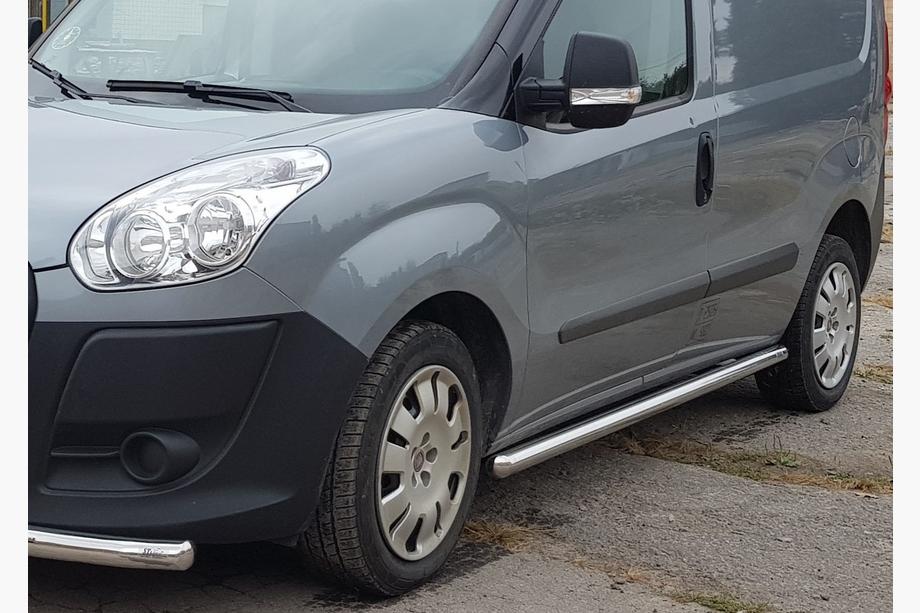 Fiat Doblo II 2010–2022 Sānu caurules (2 gab., nerūs. tērauds) 60 mm, Maxi bāze Image