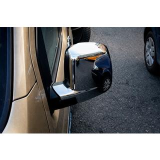 Pilni hromēti spoguļu uzlikas (2 gab.) Fiat Fiorino/Qubo 2008–2024 foto 3