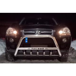 Kengurins WT004 (nerūsējošais tērauds) Hyundai Tucson JM 2004– foto 3