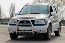 Suzuki Vitara 1998–2006 Kengurustienis QT007 (nerūsējošais tērauds) foto 3