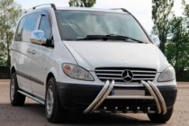Mercedes Viano 2004–2014 Kenguru stienis Kelebek WT011 (nerūsējošais tērauds) foto 1