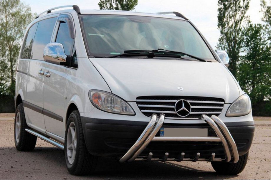 Mercedes Viano 2004–2014 Kenguru stienis Kelebek WT011 (nerūsējošais tērauds) Image