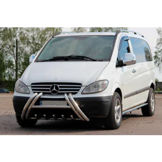 Kenguru stienis Kelebek WT011 (nerūsējošais tērauds) Mercedes Vito W639 2004–2014 foto 2