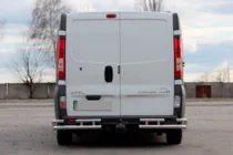 Nissan Primastar 2002–2014 Aizmugurējais aizsargstienis AK003-Plus-2 (nerūsējošais tērauds) foto 3