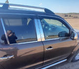 Volkswagen Amarok 2010–2022 Logu apmales (4 līstes, nerūsējošais tērauds) Carmos - turku teras foto 4