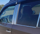 Volkswagen Amarok 2010–2022 Logu apmales (4 līstes, nerūsējošais tērauds) Carmos - turku teras foto 5