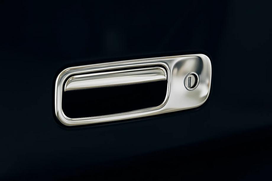 Volkswagen Lupo 1999–2005 Bagāžnieka roktura uzlika (nerūsējošais tērauds) Foto 1