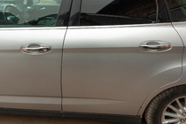 Ford C-Max/Grand C-Max 2010–2019 Durvju rokturu uzlikas (4 gab., nerūs.) OmsaLine – itāļu nerūsējošais tērauds foto 4