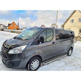 Hromēti jumta reliņi Ford Custom 2013–2022 foto 2