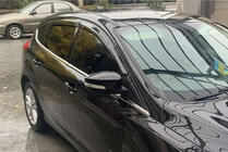 Ford Focus III 2011–2017 Logu apakšējās hromētās līstes (8 gab., nerūsējošais tērauds) SW, Carmos - turku terauds foto 1