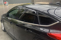 Ford Focus III 2011–2017 Logu apakšējās hromētās līstes (8 gab., nerūsējošais tērauds) SW, Carmos - turku terauds foto 3