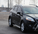 Ford Kuga 2008–2013 Sānu pakāpieni Premium (2 gab., nerūsējošais tērauds) 60 mm foto 2