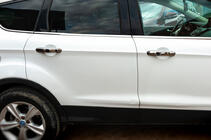 Ford Kuga/Escape 2013–2019 Durvju rokturu uzlikas (4 gab., nerūs.) Bez čipa, OmsaLine - itāļu nerūsējošais tērauds foto 3