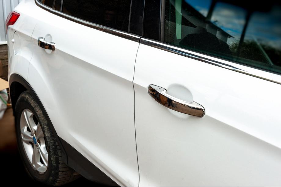Ford Kuga/Escape 2013–2019 Durvju rokturu uzlikas (4 gab., nerūs.) Bez čipa, OmsaLine - itāļu nerūsējošais tērauds Image