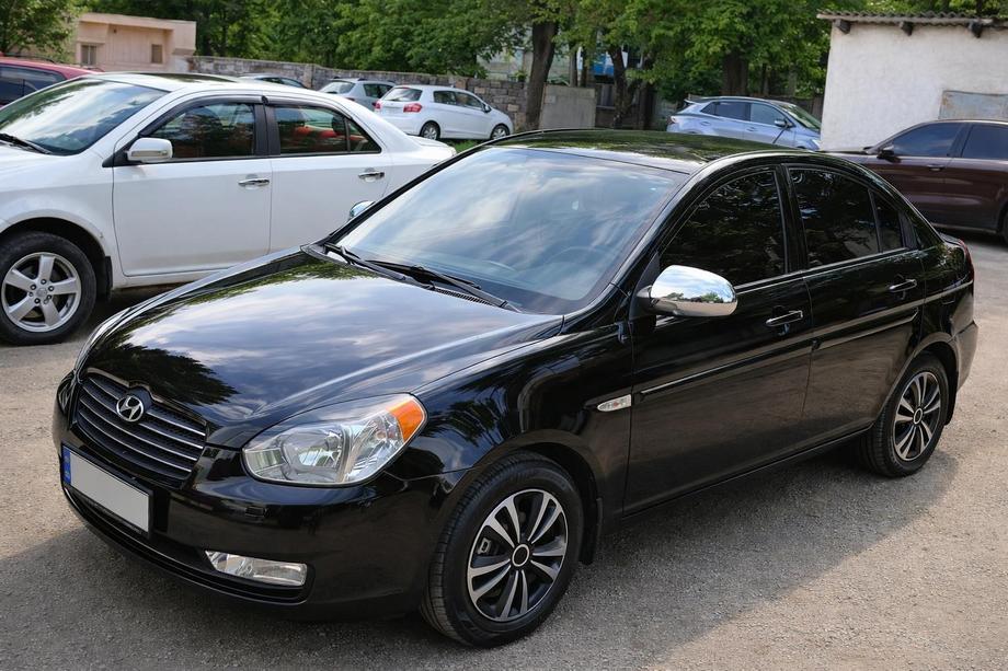 Hyundai Accent 2006–2010 Spoguļu hroma uzlikas (2 gab., plastmasa) OmsaLine Image