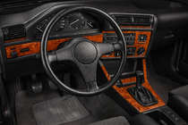 BMW 3. sērija E30 1982–1994 Paneļa uzlikas Karbon foto 1